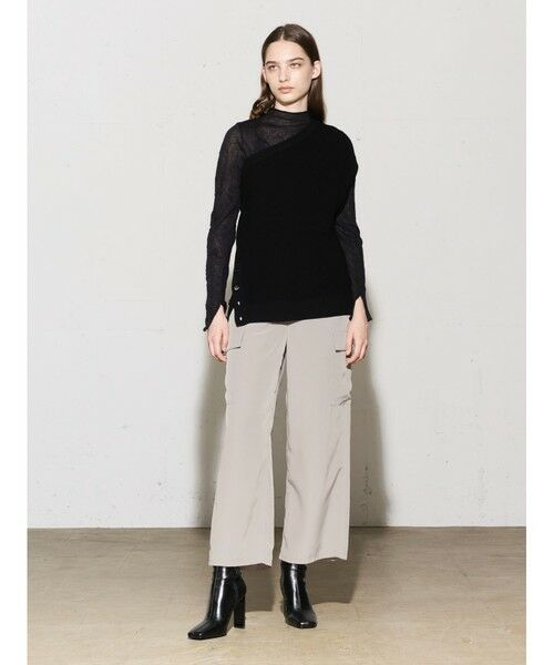 MIDIUMISOLID / ミディウミソリッド カーゴパンツ | MIDIUMISOLID for Ladies ワークイージーパンツ | 詳細10