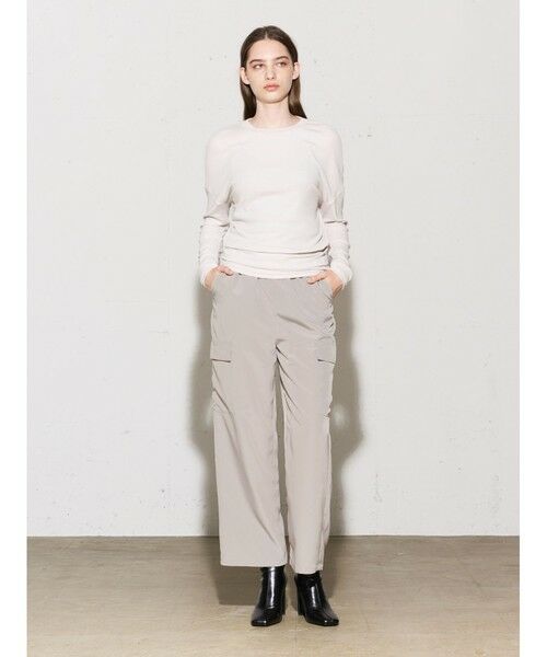 MIDIUMISOLID / ミディウミソリッド カーゴパンツ | MIDIUMISOLID for Ladies ワークイージーパンツ | 詳細11