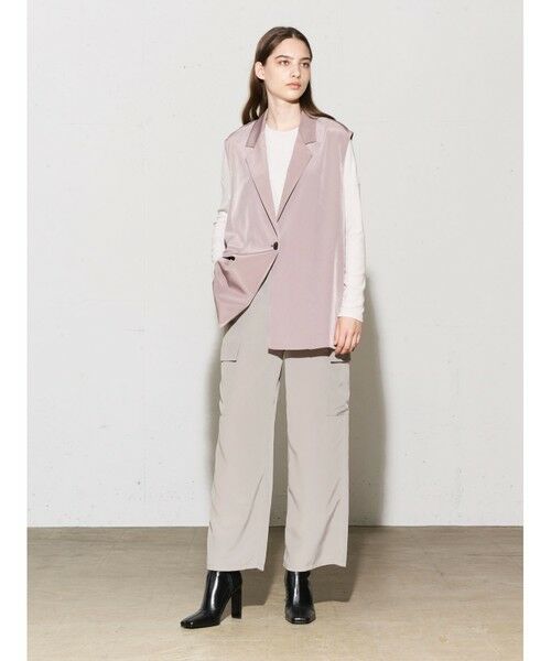 MIDIUMISOLID / ミディウミソリッド カーゴパンツ | MIDIUMISOLID for Ladies ワークイージーパンツ | 詳細12