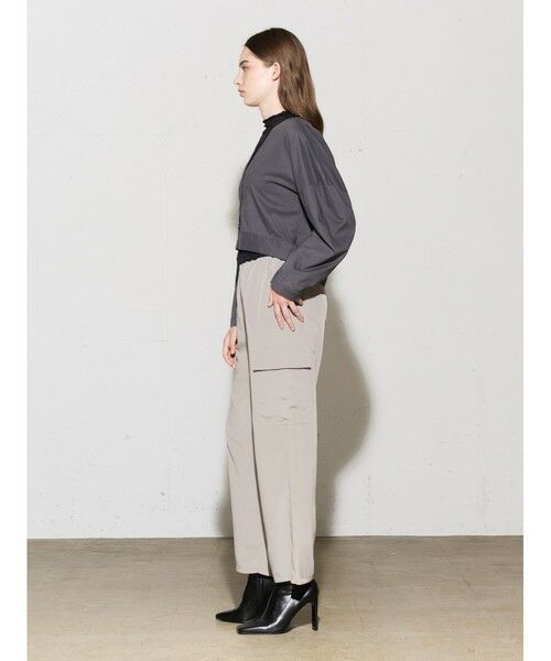 MIDIUMISOLID / ミディウミソリッド カーゴパンツ | MIDIUMISOLID for Ladies ワークイージーパンツ | 詳細6