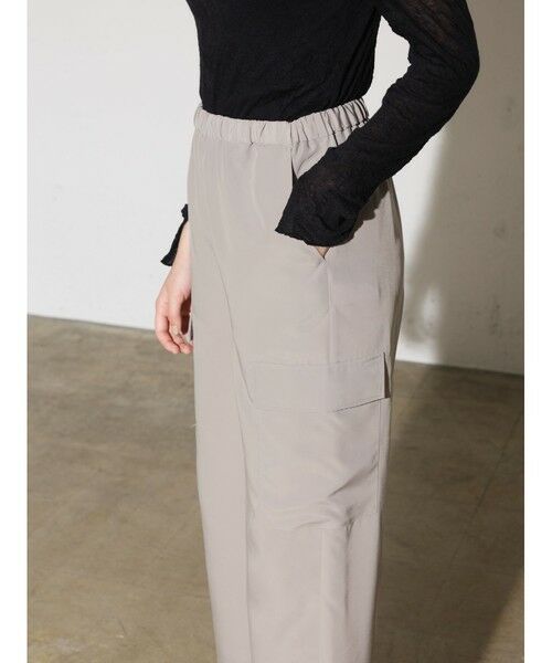 MIDIUMISOLID / ミディウミソリッド カーゴパンツ | MIDIUMISOLID for Ladies ワークイージーパンツ | 詳細9