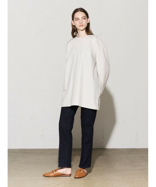 MIDIUMISOLID / ミディウミソリッド シャツ・ブラウス | MIDIUMISOLID for Ladies ホールスリーブプルオーバー | 詳細18