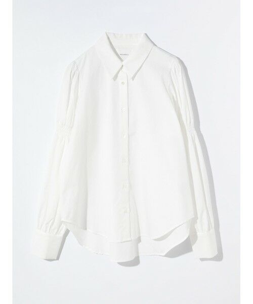 MIDIUMISOLID / ミディウミソリッド シャツ・ブラウス | MIDIUMISOLID for Ladies  アームボリュームスリーブシャツ | 詳細1