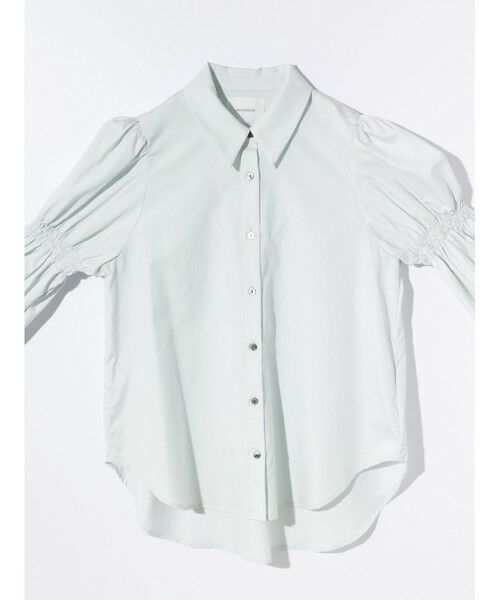 MIDIUMISOLID / ミディウミソリッド シャツ・ブラウス | MIDIUMISOLID for Ladies  アームボリュームスリーブシャツ | 詳細16