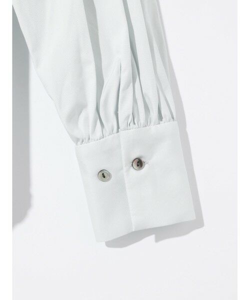 MIDIUMISOLID / ミディウミソリッド シャツ・ブラウス | MIDIUMISOLID for Ladies  アームボリュームスリーブシャツ | 詳細19