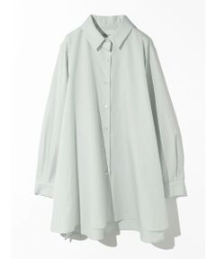 MIDIUMISOLID / ミディウミソリッド シャツ・ブラウス | MIDIUMISOLID for Ladies スリットスリーブチュニックシャツ