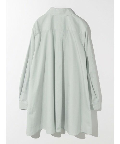 MIDIUMISOLID / ミディウミソリッド シャツ・ブラウス | MIDIUMISOLID for Ladies スリットスリーブチュニックシャツ | 詳細16