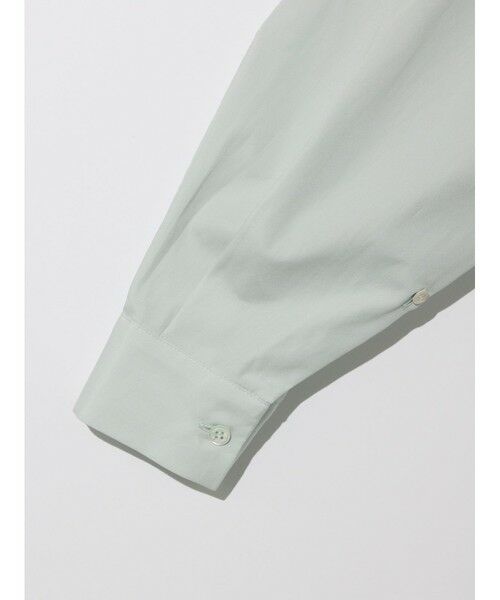 MIDIUMISOLID / ミディウミソリッド シャツ・ブラウス | MIDIUMISOLID for Ladies スリットスリーブチュニックシャツ | 詳細19