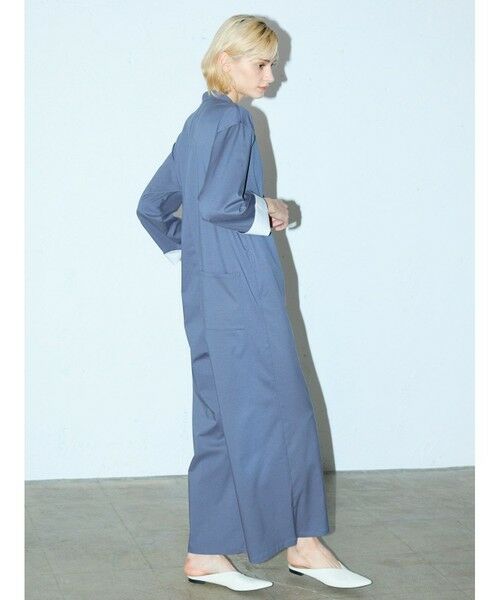 MIDIUMISOLID / ミディウミソリッド その他パンツ | MIDIUMISOLID ノーカラージャンプスーツ | 詳細4