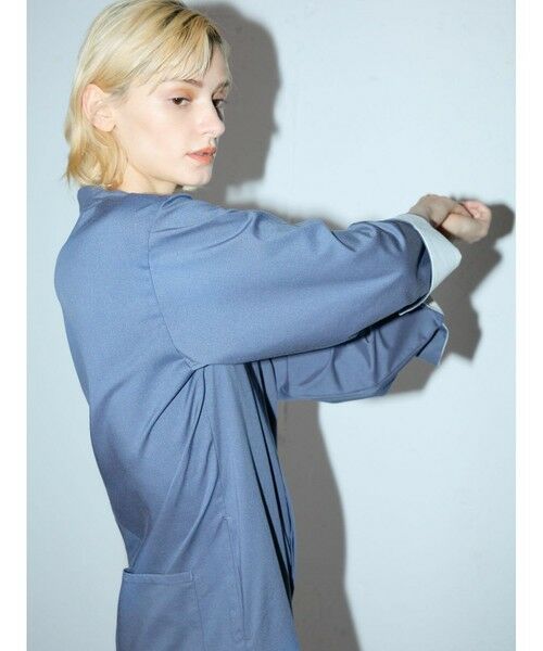 MIDIUMISOLID / ミディウミソリッド その他パンツ | MIDIUMISOLID ノーカラージャンプスーツ | 詳細7