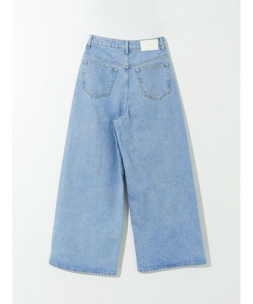 MIDIUMISOLID / ミディウミソリッド その他パンツ | MIDIUMISOLID ハイウエストワイドデニム(ブルー) | 詳細19
