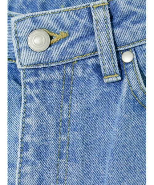 MIDIUMISOLID / ミディウミソリッド その他パンツ | MIDIUMISOLID ハイウエストワイドデニム(ブルー) | 詳細2