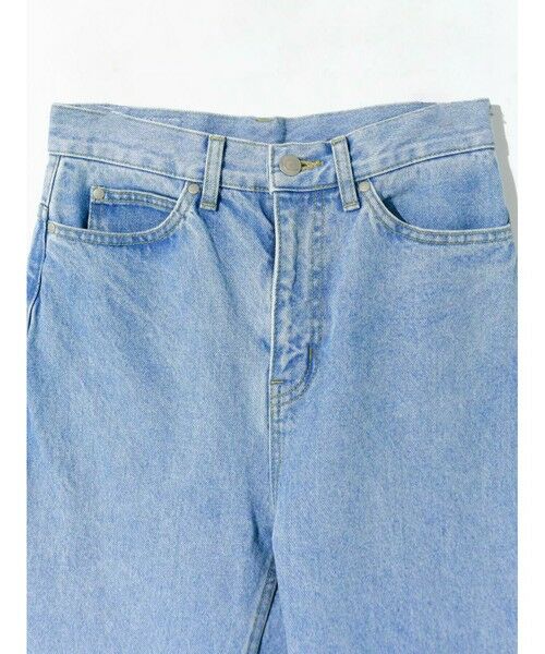 MIDIUMISOLID / ミディウミソリッド その他パンツ | MIDIUMISOLID ハイウエストストレートデニム(ブルー) | 詳細12