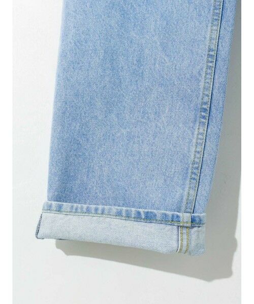 MIDIUMISOLID / ミディウミソリッド その他パンツ | MIDIUMISOLID ハイウエストストレートデニム(ブルー) | 詳細15