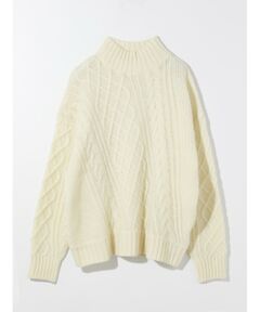 MIDIUMISOLID / ミディウミソリッド ニット・セーター | MIDIUMISOLID アラン編みニット