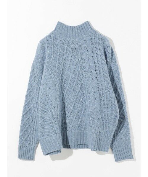 MIDIUMISOLID / ミディウミソリッド ニット・セーター | MIDIUMISOLID アラン編みニット | 詳細1