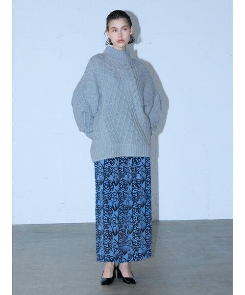 MIDIUMISOLID / ミディウミソリッド ニット・セーター | MIDIUMISOLID アラン編みニット | 詳細5