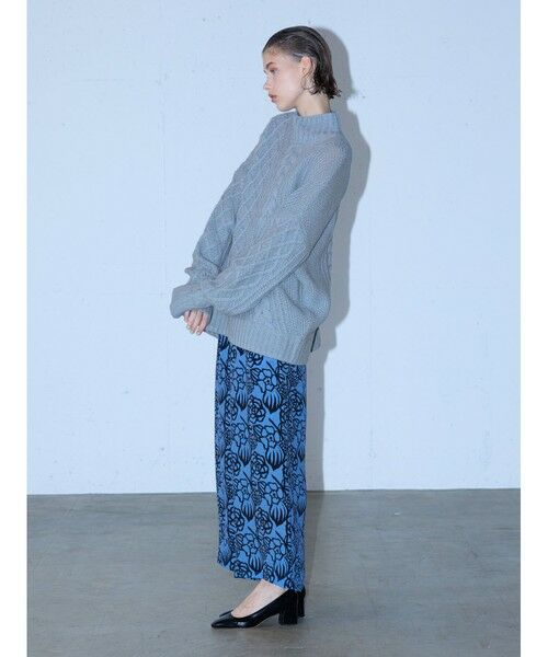 MIDIUMISOLID / ミディウミソリッド ニット・セーター | MIDIUMISOLID アラン編みニット | 詳細6