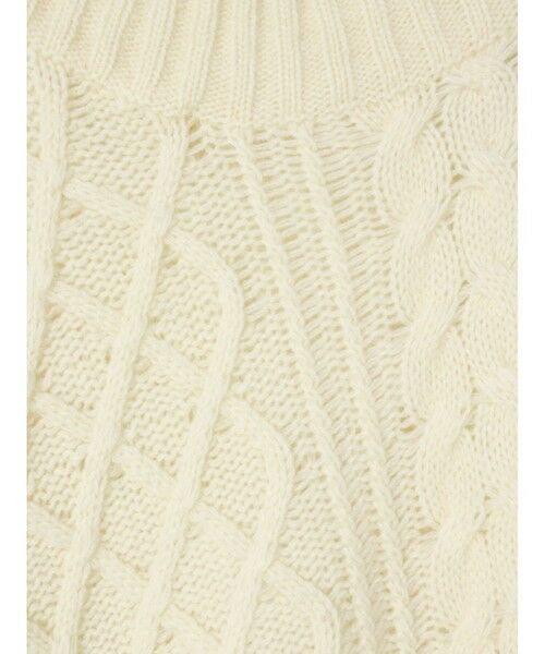 MIDIUMISOLID / ミディウミソリッド ニット・セーター | MIDIUMISOLID アラン編みニット | 詳細15