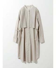 MIDIUMISOLID / ミディウミソリッド ドレス | MIDIUMISOLID for Ladies ピンタックヨークシャツワンピース