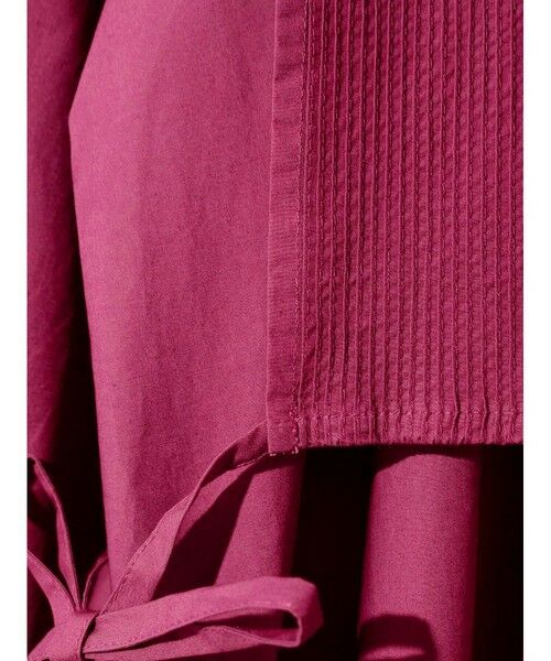 MIDIUMISOLID / ミディウミソリッド ドレス | MIDIUMISOLID for Ladies ピンタックヨークシャツワンピース | 詳細1