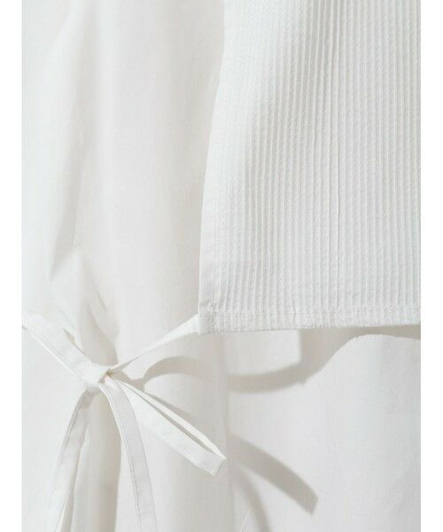 MIDIUMISOLID / ミディウミソリッド ドレス | MIDIUMISOLID for Ladies ピンタックヨークシャツワンピース | 詳細11