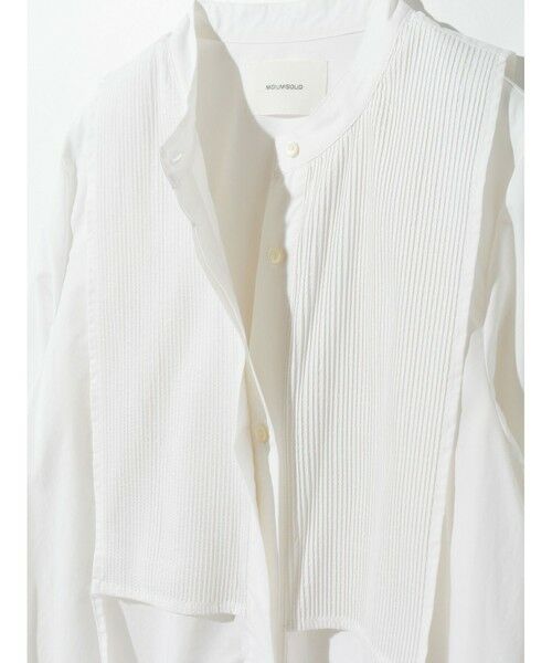 MIDIUMISOLID / ミディウミソリッド ドレス | MIDIUMISOLID for Ladies ピンタックヨークシャツワンピース | 詳細13