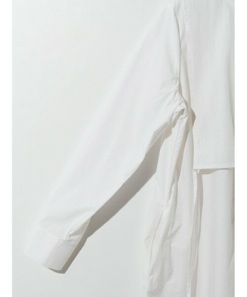 MIDIUMISOLID / ミディウミソリッド ドレス | MIDIUMISOLID for Ladies ピンタックヨークシャツワンピース | 詳細15