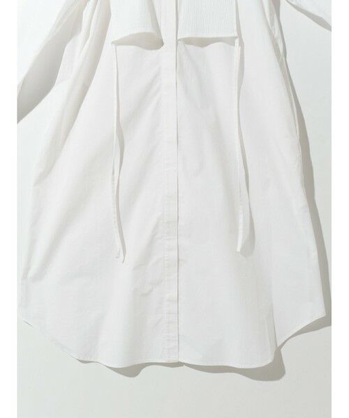 MIDIUMISOLID / ミディウミソリッド ドレス | MIDIUMISOLID for Ladies ピンタックヨークシャツワンピース | 詳細17