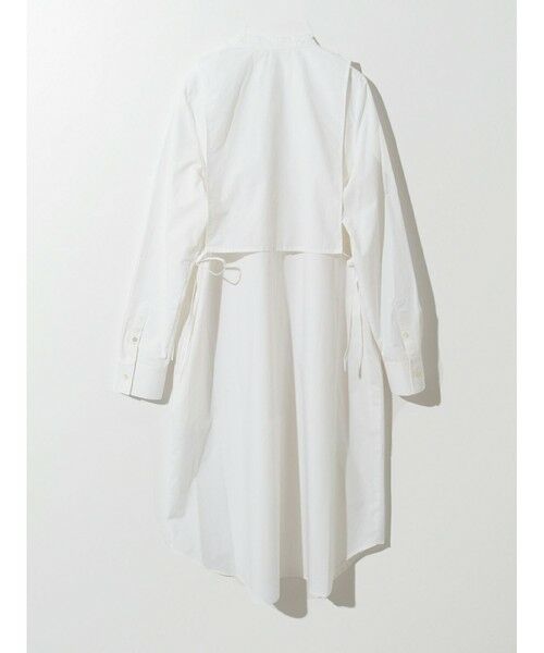 MIDIUMISOLID / ミディウミソリッド ドレス | MIDIUMISOLID for Ladies ピンタックヨークシャツワンピース | 詳細18