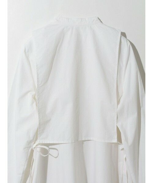 MIDIUMISOLID / ミディウミソリッド ドレス | MIDIUMISOLID for Ladies ピンタックヨークシャツワンピース | 詳細19