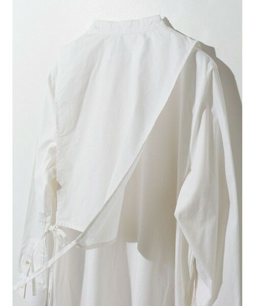 MIDIUMISOLID / ミディウミソリッド ドレス | MIDIUMISOLID for Ladies ピンタックヨークシャツワンピース | 詳細20