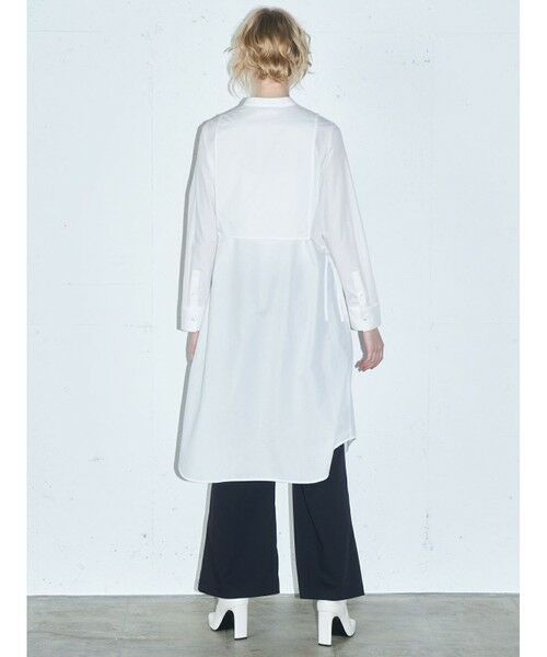 MIDIUMISOLID / ミディウミソリッド ドレス | MIDIUMISOLID for Ladies ピンタックヨークシャツワンピース | 詳細6