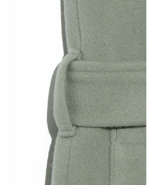 MIDIUMISOLID / ミディウミソリッド トレンチコート | MIDIUMISOLID ベルト付きロングコート | 詳細18