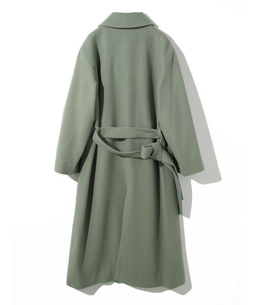 MIDIUMISOLID / ミディウミソリッド トレンチコート | MIDIUMISOLID ベルト付きロングコート | 詳細20