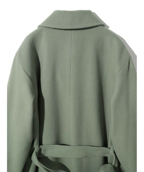 MIDIUMISOLID / ミディウミソリッド トレンチコート | MIDIUMISOLID ベルト付きロングコート | 詳細21