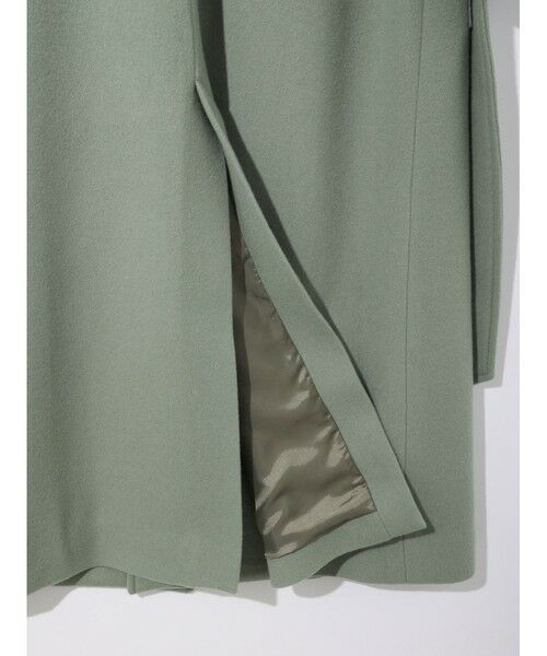 MIDIUMISOLID / ミディウミソリッド トレンチコート | MIDIUMISOLID ベルト付きロングコート | 詳細22