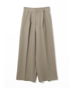 MIDIUMISOLID / ミディウミソリッド その他パンツ | MIDIUMISOLID for Ladies ハイウエストタックパンツ