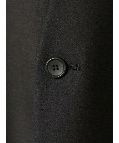 MIDIUMISOLID / ミディウミソリッド ベスト | MIDIUMISOLID ノーカラーワイドロングベスト | 詳細2