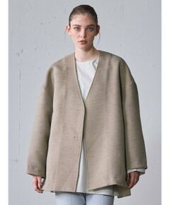 MIDIUMISOLID / ミディウミソリッド その他アウター | MIDIUMISOLID カーディガンライクコート