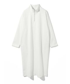 MIDIUMISOLID / ミディウミソリッド ロング・マキシ丈ワンピース | MIDIUMISOLID for Ladies ハーフジップスウェットワンピース