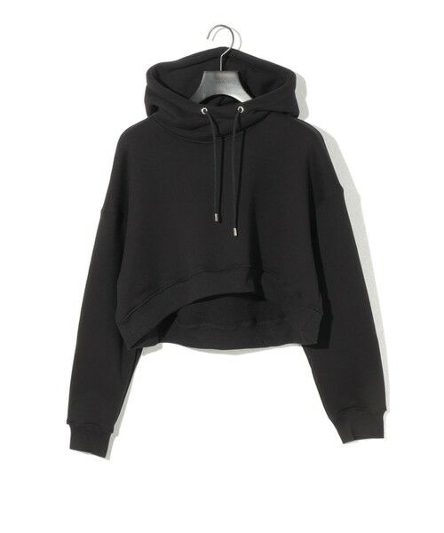 MIDIUMISOLID / ミディウミソリッド カットソー | MIDIUMISOLID for Ladies フード付きショートプルオーバー | 詳細2