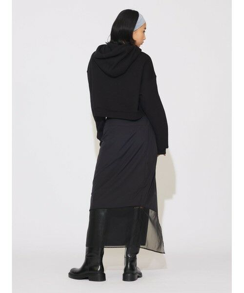 MIDIUMISOLID / ミディウミソリッド カットソー | MIDIUMISOLID for Ladies フード付きショートプルオーバー | 詳細12