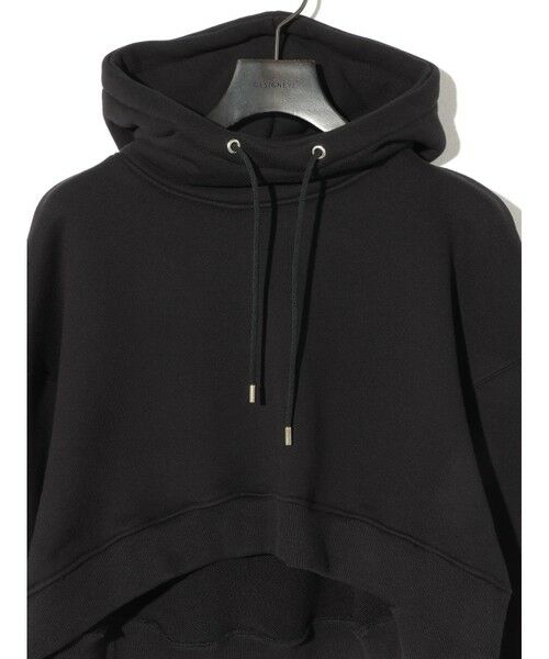 MIDIUMISOLID / ミディウミソリッド カットソー | MIDIUMISOLID for Ladies フード付きショートプルオーバー | 詳細14