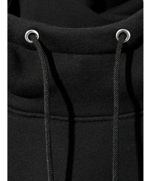 MIDIUMISOLID / ミディウミソリッド カットソー | MIDIUMISOLID for Ladies フード付きショートプルオーバー | 詳細3