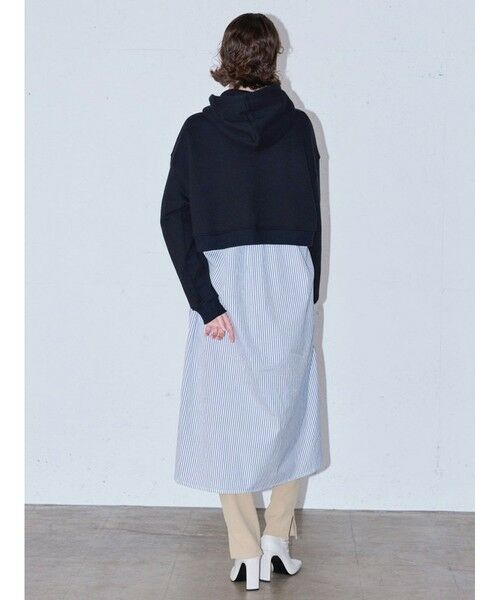 MIDIUMISOLID / ミディウミソリッド カットソー | MIDIUMISOLID for Ladies フード付きショートプルオーバー | 詳細7