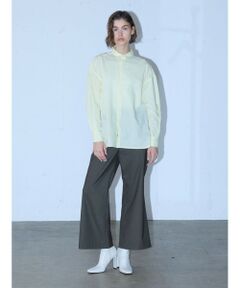 MIDIUMISOLID / ミディウミソリッド その他パンツ | MIDIUMISOLID for Ladies ハイウエストフレアパンツ