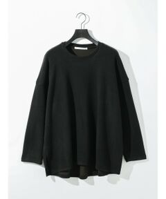 MIDIUMISOLID / ミディウミソリッド ニット・セーター | MIDIUMISOLID for Ladies リブワイドプルオーバー