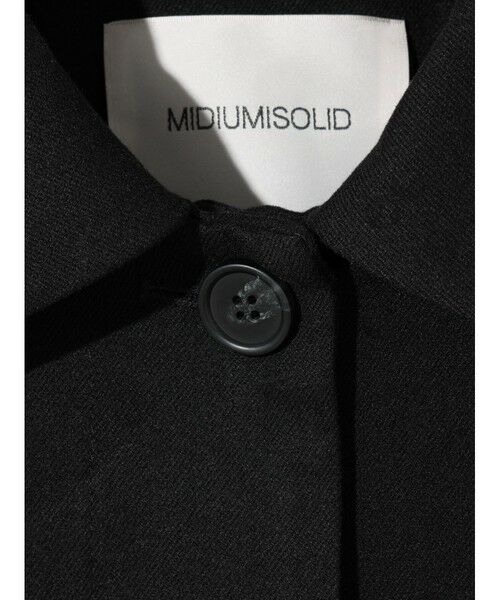 MIDIUMISOLID / ミディウミソリッド テーラードジャケット | MIDIUMISOLID for Ladies ショートジャケット | 詳細1