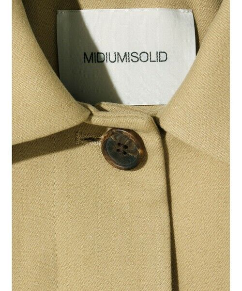 MIDIUMISOLID / ミディウミソリッド テーラードジャケット | MIDIUMISOLID for Ladies ショートジャケット | 詳細4